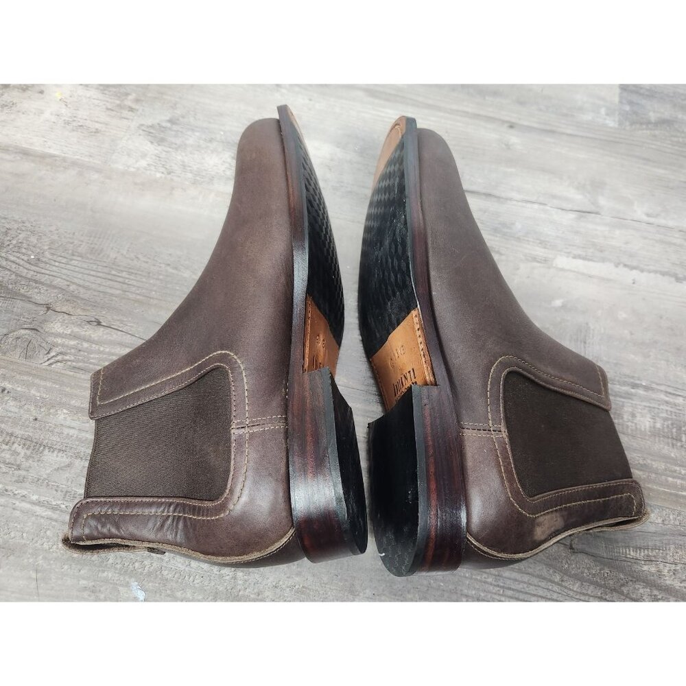 Adelante Made To Order Men's Sz. 9 EEE(Very Wide)  The Mendoza Boots In Mahogany - Picture 5 of 9